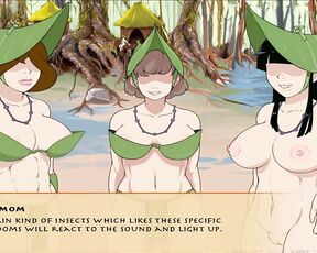 【成人动漫】一个卡通色情游戏，有大胸部和屁股游戏 - 沼泽女士熟女他妈的在第四部